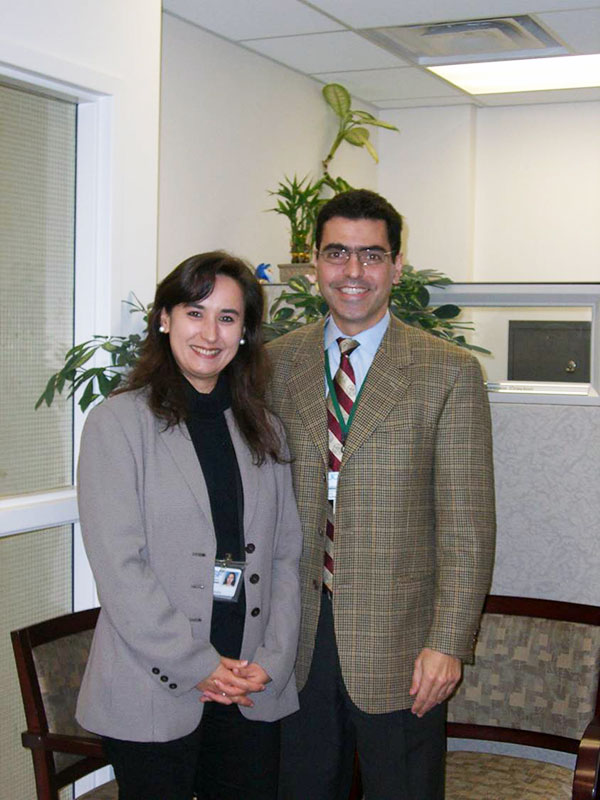 Prof. Dr. Guilherme Campos und OA. Dr. Ruxandra Ciovica